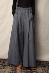 Palazzo pants. Denim. Carlos. Blue