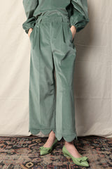 Marseille shell pants. Jade