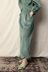 Marseille shell pants. Jade