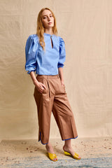 Marseille pants Cropped. Au Lait