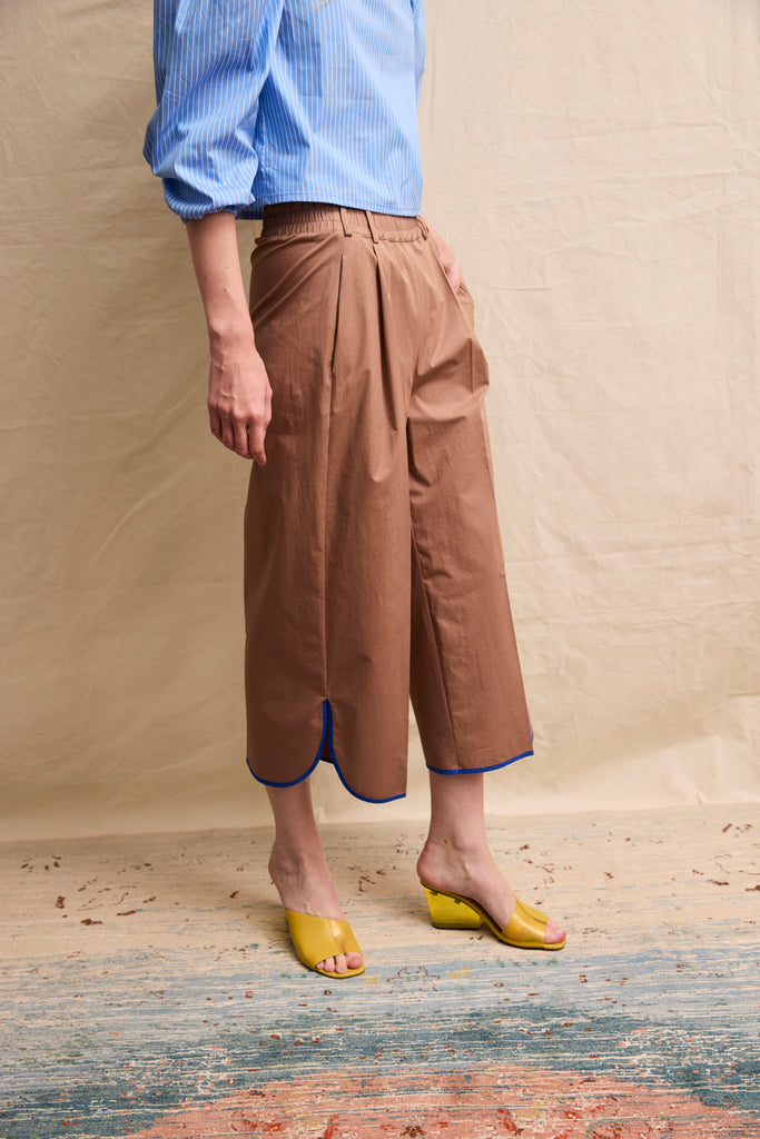 Marseille pants Cropped. Au Lait