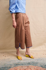 Marseille pants Cropped. Au Lait