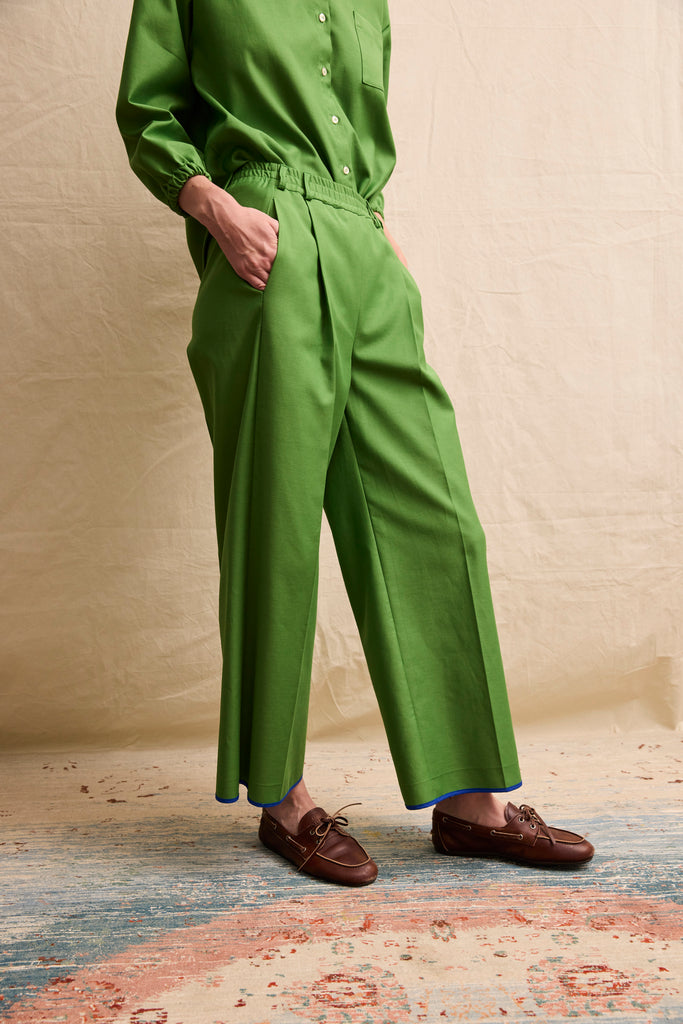 Palazzo pants. Hopper Green