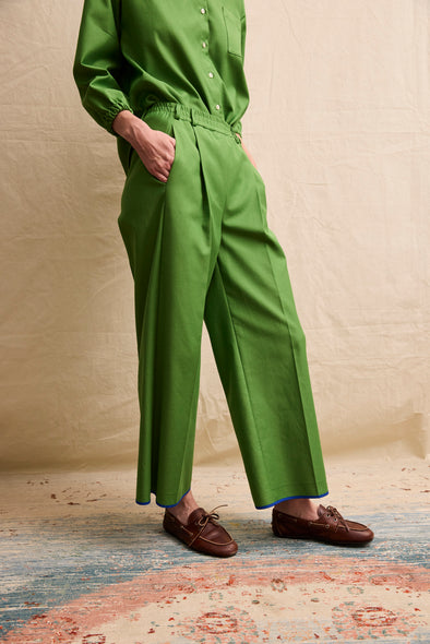 Palazzo pants. Hopper Green