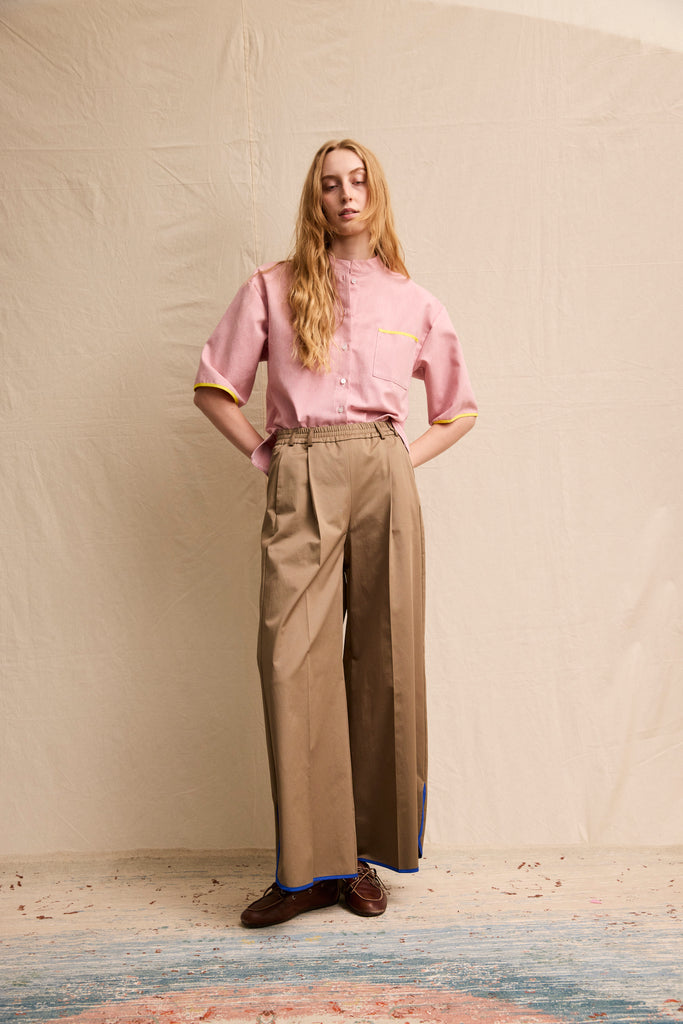 Palazzo  pants. Mocca