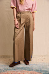 Palazzo  pants. Mocca