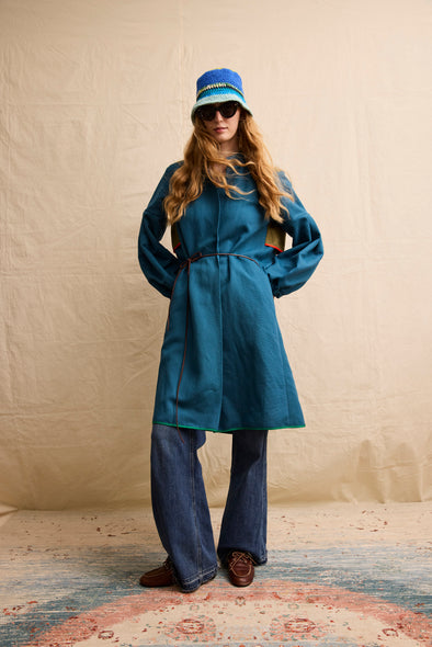 Caspia Linen Coat