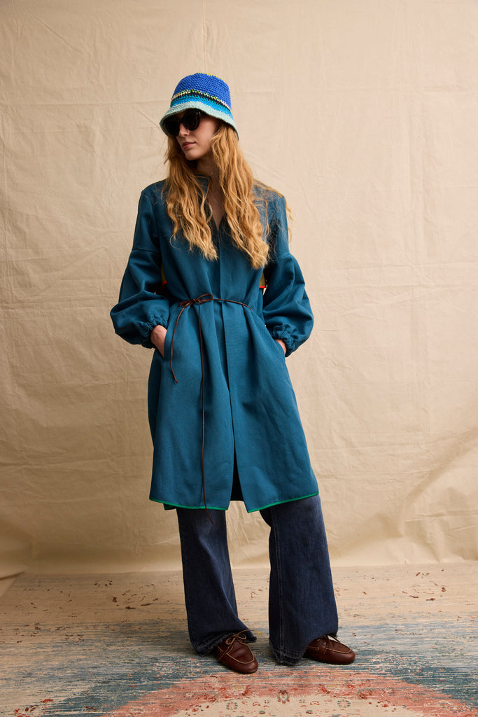 Caspia Linen Coat