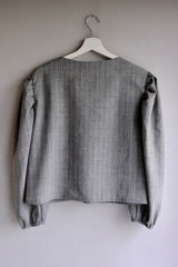 Colonelle Tunic. Grey stripes