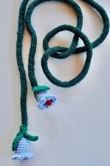 Iris. Hand crocheted belt