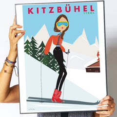 Travel Poster "Kitzbühel"