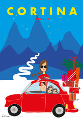 Travel Poster "Cortina"