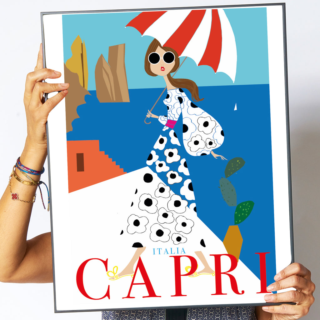 Travel Poster "Capri"