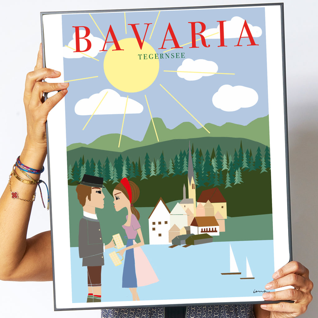 Travel Poster "Bavaria"