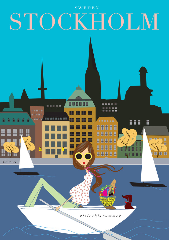 Travel Poster "Stockholm"