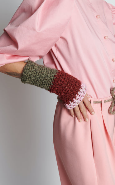 Crocheted cuffs