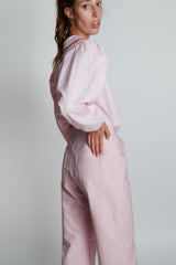Lido pants. Canvas. Rose