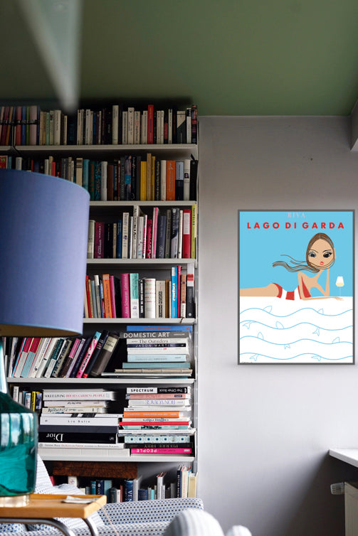 Travel Poster "Lago di Garda"