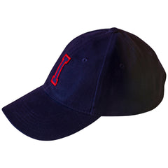 THE Cap "Monogram " (navy, red)