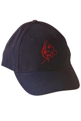 THE Cap "Two Faces" (navy, red)